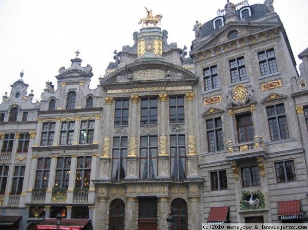 Bruselas
Edificios de la Gran Plaza de Bruselas.
