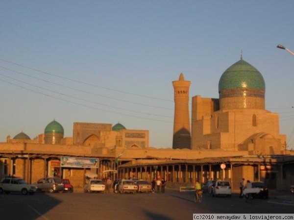 Bukhara al atardecer
Sin duda la ciudad que mas me gusto en Uzbekistan.
