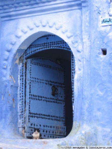 Chefchaouen
Una de las muchas puertas azules, en las calles azules de esta encantadora ciudad.

