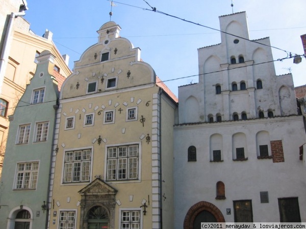 Los tres hermanos. Riga
Uno de los lugares mas famosos de la ciudad. Los tres Hermanos, son un ejemplo de las construcciones tipicas e Riga.
