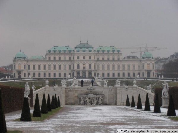Palacio de Belvedere
Uno de los muchos palacios de Viena
