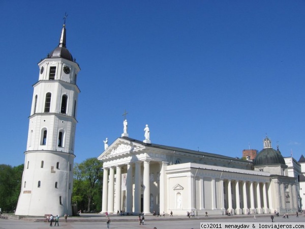 Catedral de Vilnius
La Catedral de Vilnius es la imagen mas famosa de la ciudad.
