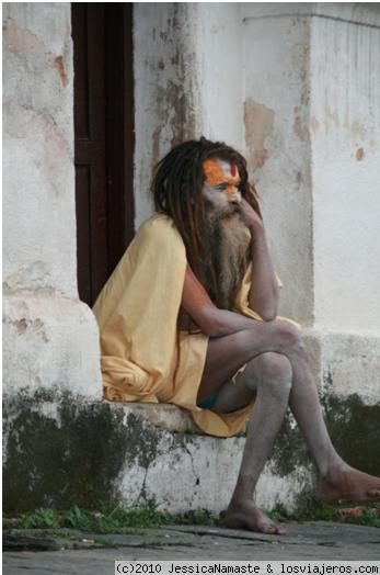 EL SADHU, Bellezas de Kathmandu
Sadhu (santón) en Pashupatinath.
