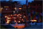 VELAS EN EL ATERDECER, Bellezas de Kathmandu