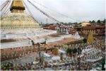 Amanecer GOMPA DE BODNATH , Bellezas de Kathmandu