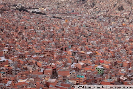 la paz a vista de pajaro