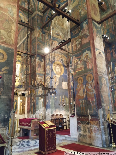 Interior de Visoki Decani
Precioso interior del templo, completamente decorado
