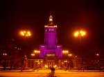 palacio de la cultura de noche
Varsovia