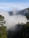 Mar de Nubes desde las Nacientes. Caldera de Taburiente