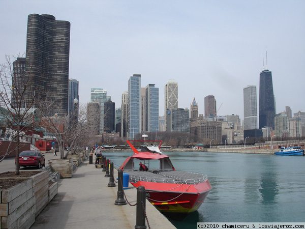 Chicago Skyline Norte
Vista de Chicago desde el Navy Pier, hacia el norte
