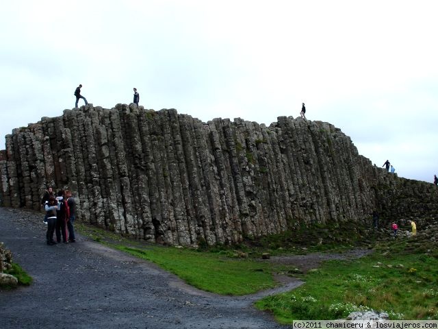 Foro de Calzada De Los Gigantes: La muralla. Calzada de los gigantes