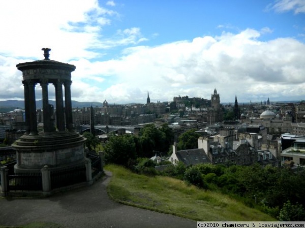 Vista de Edimburgo desde Calton Hill
Vista de Edimburgo desde la colina de Calton Hill
