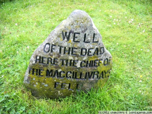 Pozo de los muertos. Culloden
Pozo de los muertos. Campo de la batalla de Culloden. Escocia
