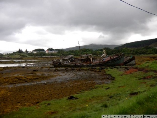 Barcos varados. Isla de Mull
Barcos varados. Isla de Mull. Escocia
