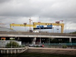 Samson & Goliath Cranes. Titanic Quarter. Belfast