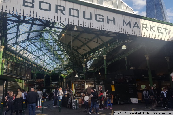 Borough Market
Borough Market, mercado de productos frescos de alimentación en la zona de la City, Londres
