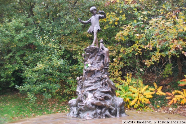 Estatua de Peter Pan
Situada en Kensigton Gardens
