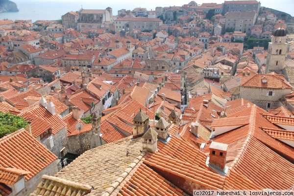 Tejados de Dubrovnik
Vista de la ciudad de Dubrovnik y sus tejados desde las murallas
