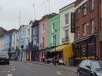 Notting Hill
Notting, Hill, Calle, típicas, casas, colores