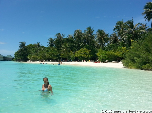 MALDIVAS, EL PARAÍSO SÍ EXISTE EN LA TIERRA EN EL EMBUDHU RESORT
Maldivas, Un Paraíso que sí existe en la Tierra!! Un Paraíso de aguas turquesas y cristalinas, arena blanca y fina como la harina, un cielo azul que rivaliza con el color del mar y... qué decir de sus fondos marinos?? Un fondo marino lleno de vida y de color que te invita a que te sumerjas en él.

