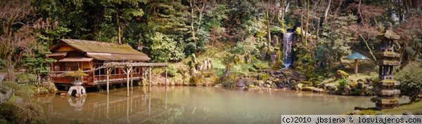 Parque Kenrokuen
Vista del Parque Kenrokuen en Kanazawa. El nombre Kenrokuen literalmente significa 