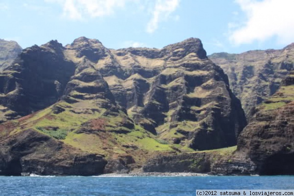 Costa Na Pali
Costa Na Pali vista desde un catamarán
