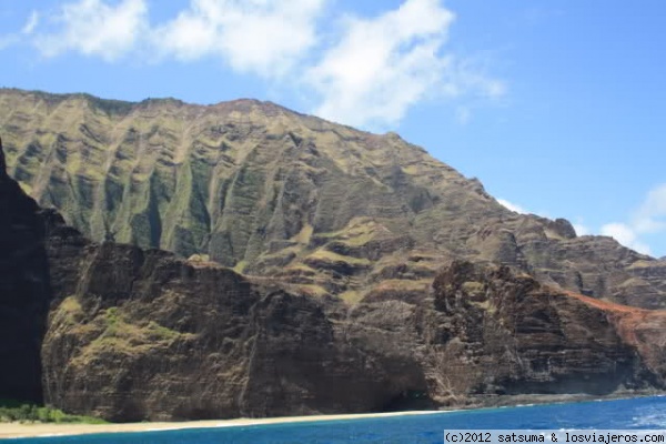 Costa Na Pali
Costa Na Pali vista desde un catamarán
