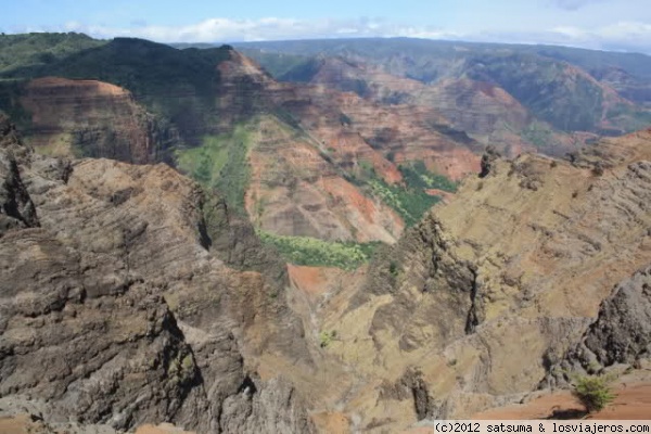 Waimea Canyon
El gran cañón del pacífico
