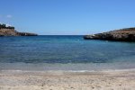 Viendo el mar desde la arena, en Cala Murada
Mallorca, Cala Murada