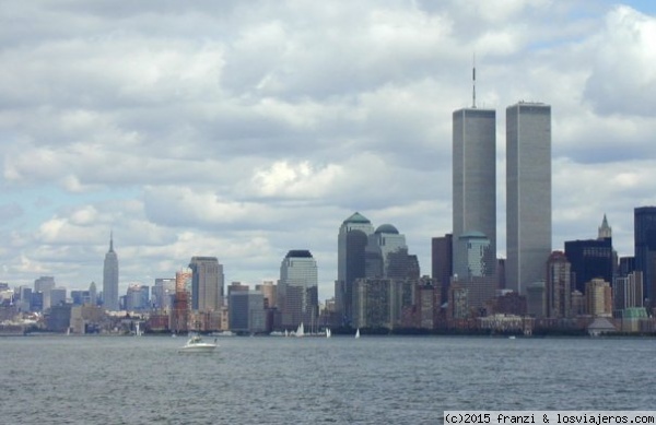 Las gemelas
Panoramica de N.Y. irrepetible por las circunstancias
