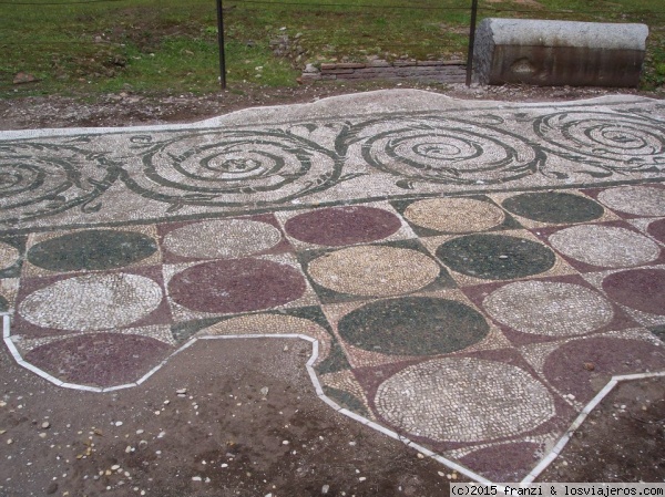 Mosaico
Termas de Caracalla. Roma
