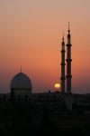 Mezquita
Mezquita, Bosra, atardecer