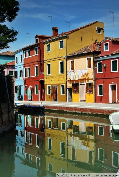 Una esquina cualquiera...
... de la preciosa islita de Burano.
