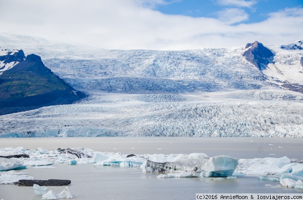 Fjallsjökull - Islandia
Una de las muchas lenguas del Vatnajokull
