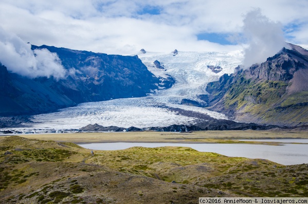 Lengua glaciar - Islandia
Otra de las lenguas del Vatnajokull que se pueden ver desde la carretera
