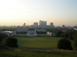 Greenwich
Greenwich, Vista, desde, colina, observatorio, atardecer