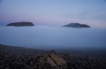Niebla en la cumbre - Islandia