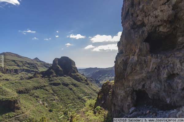 Titana, Fortaleza de Ansite
Titana es uno de los tres roques que forman parte del yacimiento arqueológico de La Fortaleza (Santa Lucía de Tirajana), Gran Canaria
