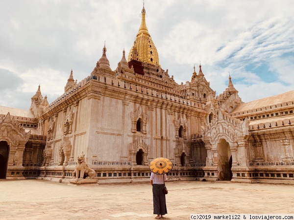 Templo de Ananda
Uno de los templos mas impresionantes de Bagan
