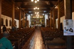 Interior Iglesia de Orosí (costa Rica)