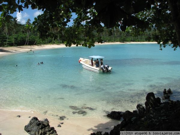 Playa Rincón a primera hora
Desde la terracita del chiringuito
