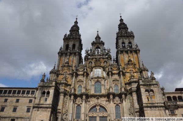 Catedral Santiago de Compostela vista
vista Fachada
