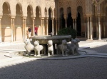 La alhambra de granada-fuente