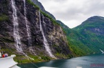 Cascadas de Siete Hermanas en Hellesyt-Geiranger