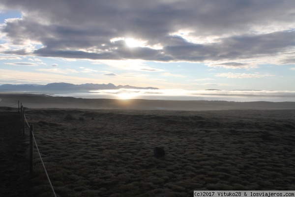 Amanecer
Amanecer en el primer día en Islandia. Comenzamos
