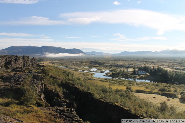 Parque de Thingvellir
Uno de los múltiples paisajes que nos ofrece este lugar.
