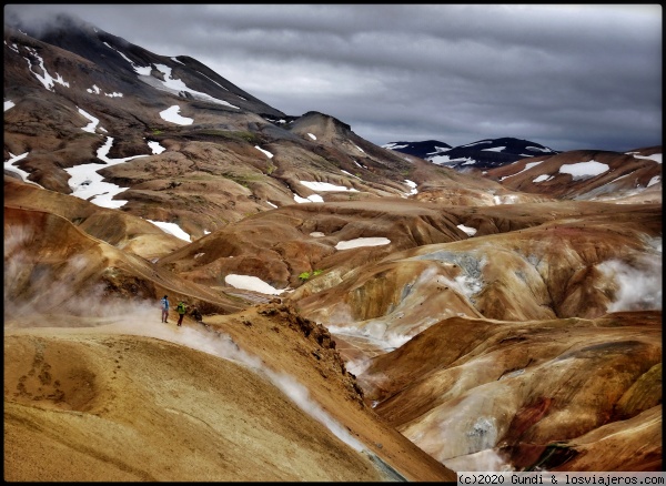 Kerlingarfjoll
La mayor área geotermal del interior de Islandia.
