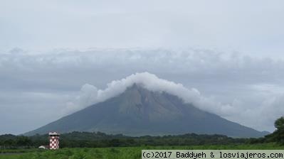 Volcán Concepción
Vistas del Volcán Concepción, difícil verlo sin nubes
