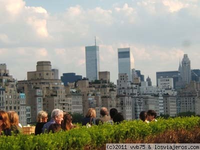 Vistas desde la Terraza del MET
Vistas desde Roof Garden, terraza ubicada en la azotea del MET
