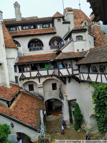 Castillo de Bran.
Interior del Castillo de Bran.
